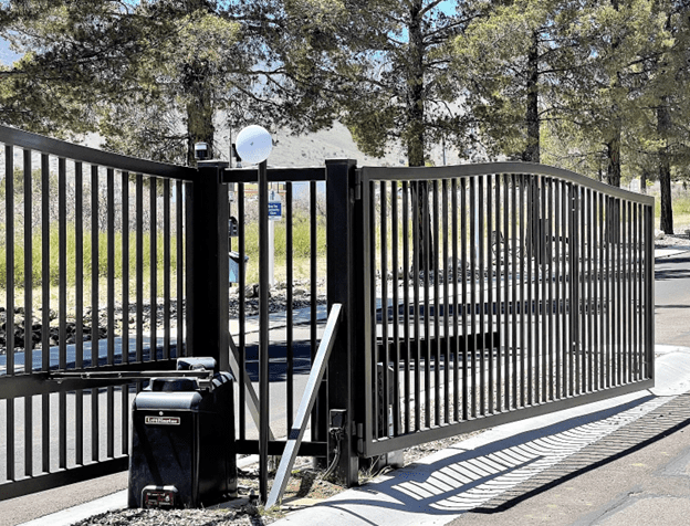 Pine Shadows front gate nanobeam 1