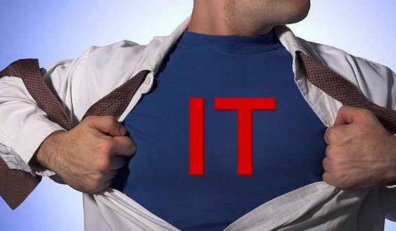 superman image pulling shirt open IT