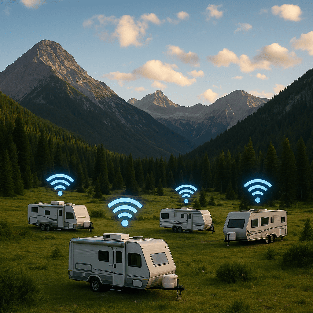 Remote RV park with WiFi
