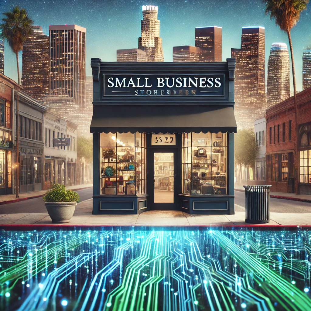A Los Angeles SMB that uses managed IT services.