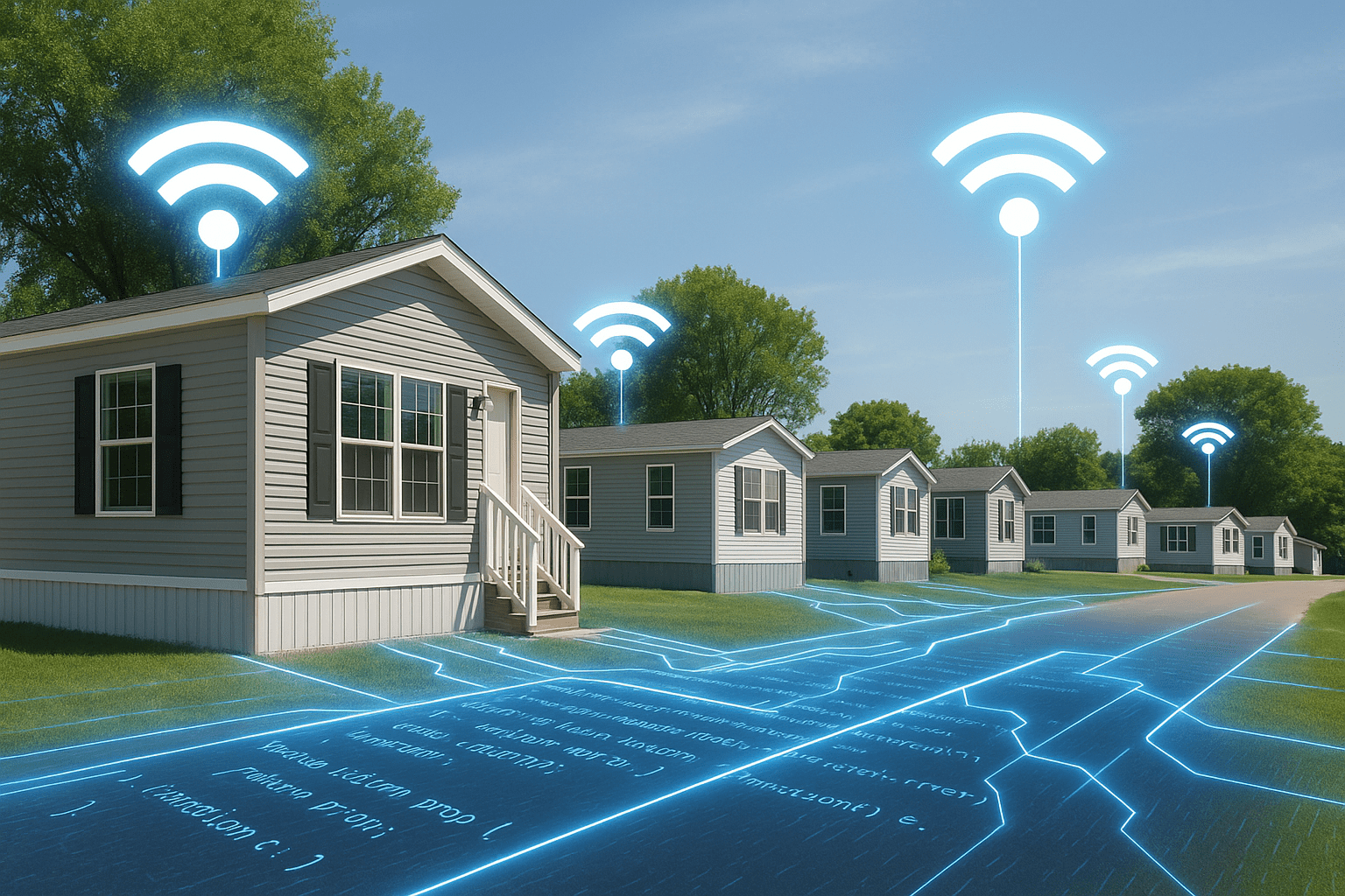 Managed IT services for manufactured housing